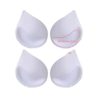 Imagem de Almofadas De Espuma Para Sutiã Push up Feminino, 2 Pares, Aumentadores