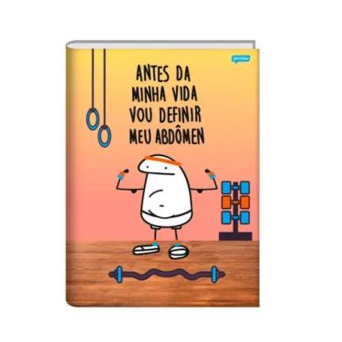 Imagem de Caderno Brochura Pequeno Capa Dura 1/4 80 Folhas Flork Jandaia Estampa 4