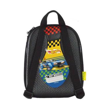 Imagem de Mochila Escolar Infantil De Costas Hot Wheels Multicolor