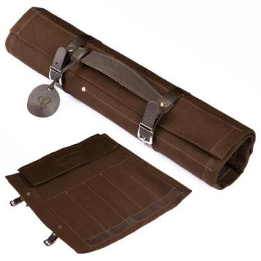 Imagem de Estojo Para Facas De Churrasco Case Porta Facas - CARMISINI, Café