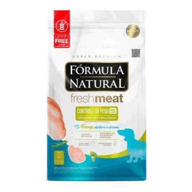 Imagem de Racao Formula Natural Caes Fresh Meat Controle De Peso Mini E Pequeno1