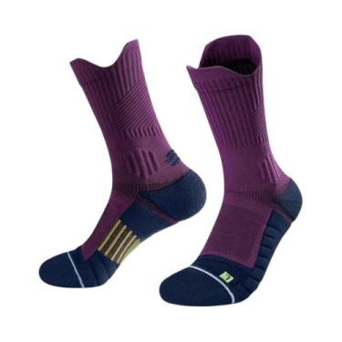 Imagem de Meias De Basquete Antiderrapantes Para Todas as Estações, Secagem Rápi