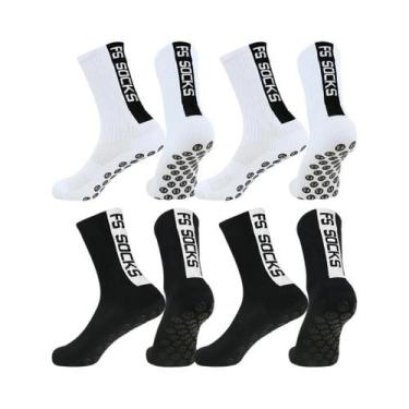 Imagem de Meias Unissex Antiderrapantes Para Futebol, Basquete, Beisebol, Rugby,