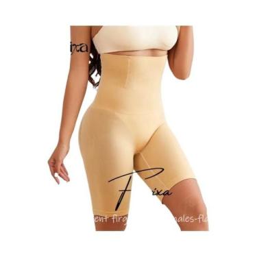 Imagem de Shorts Modeladores Sem Costura De Cintura Alta Para Mulheres, Modelado