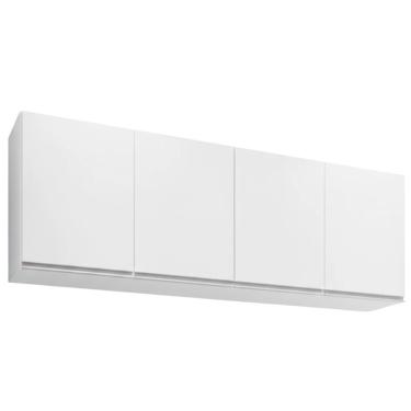 Imagem de Armario Aereo 4 Portas Bp 160 Cm Lavinia Branco Eratto Moveis