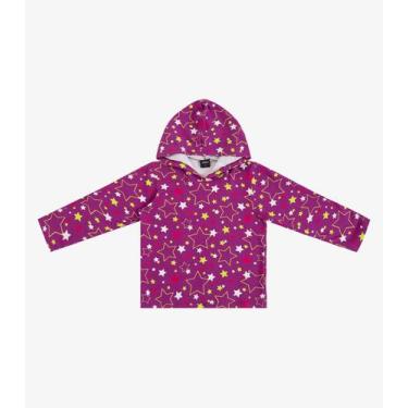 Imagem de Blusão Menina Infantil Select Roxo, 6, Roxo