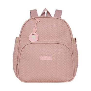 Imagem de Mochila de Maternidade Pirulitando Baby Refúgio Rose-Feminino