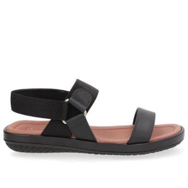 Imagem de SANDALIA USAFLEX EM COURO ELASTICO REF AO25002 FEMININO-Feminino