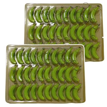 Imagem de Chaveiro Banana Kit 60 Uni Brinde De Festa Lembrancinha Aniversario Ev