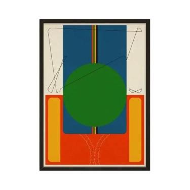 Imagem de Pôster De Impressão Em Tela Abstrata Retrô, Arte Clássica Para Decoraç