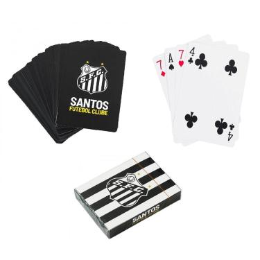 Imagem de Baralho de Plástico Santos Oficial