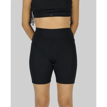 Imagem de Shorts DR7 Street Feminino Urban Fit 1/2 Coxa - Preto-Feminino