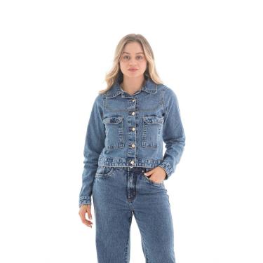 Imagem de Jaqueta Jeans Feminina Arauto Comfy-Feminino