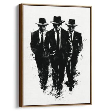 Imagem de Quadro decorativo Mafia - Mioquadros, 120x80 cm, Tabaco