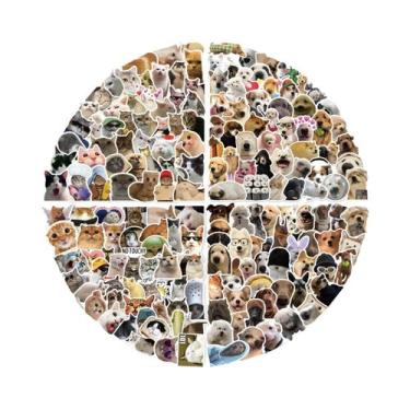 Imagem de Adesivos De Gato Kawaii 50 100 200 Peças À Prova d'Água Para Decoração