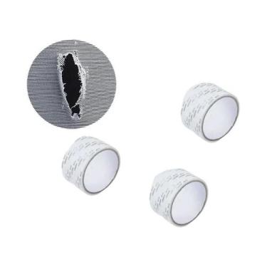 Imagem de Fita De Reparo Para Tela Mosquiteira Autoadesiva Para Cortinas De Port