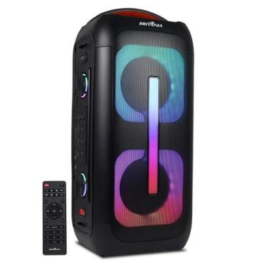 Imagem de Caixa de Som Amplificada Britânia BCX6801 650W Flash Lights Bivolt - B