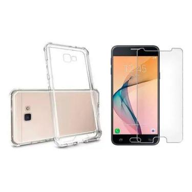 Imagem de Capinha Antichoque + Película De Vidro Para Samsung J5 Prime - Univers