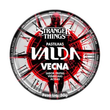Imagem de Pastilhas Valda Stranger Things Vecna Frutas Vermelhas Ácidas 50g - CA