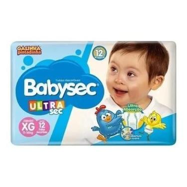 Imagem de Fralda BabySec Ultrasec Galinha Pintadinha Xg 12 Unidades