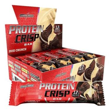 Imagem de Barra De Proteína Crisp Bar 12 Unidades - Duo Crunch - Integ - Congrat