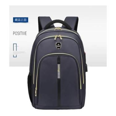 Imagem de Mochila Notebook Masculina Feminina Usb-fone Executiva Top - Maideng- 