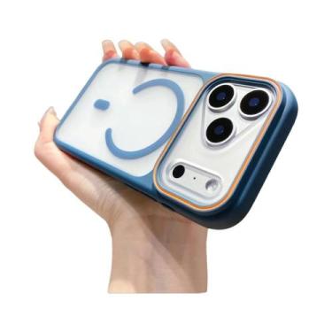Imagem de Capa Magnética Transparente De TPU Para iPhone 17 16 15 14 13 12 11 pr