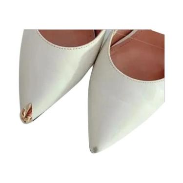 Imagem de Protetores De Bico Metálicos De Luxo Para Sapatos Femininos De Salto A