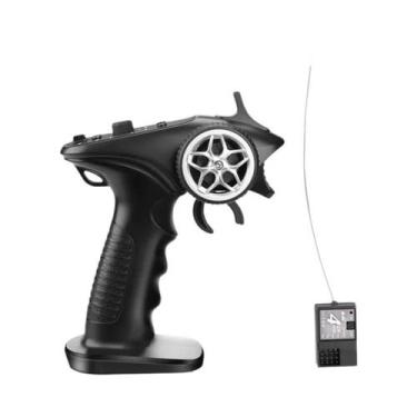 Imagem de Controle Remoto 4CH 2.4GHz Com Receptor Para Carros RC 1/8 1/10 1/16 1