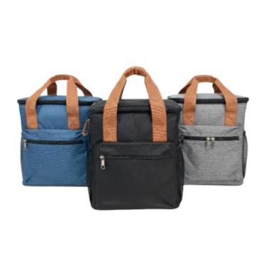 Imagem de Bolsa Térmica Mão Transversal Alimento Resistente - Livon, Cinza