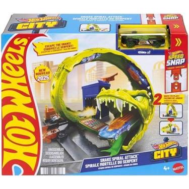 Imagem de Hot Wheels City Pista Ataque de cobra HDR29-Mattel