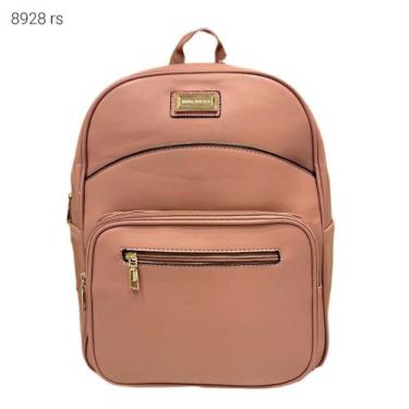 Imagem de Mochila Bolsa Feminina Casual Dia a Dia e Passeio com Divisões e Bolso