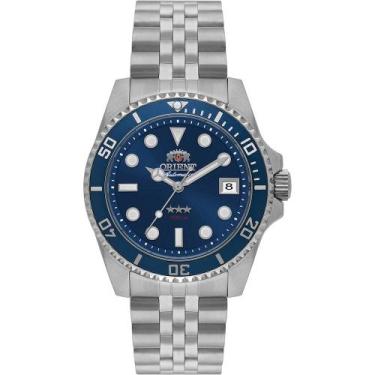 Imagem de Relógio Orient Masculino Ref: Yn6ss023 D1sx Automático Prateado