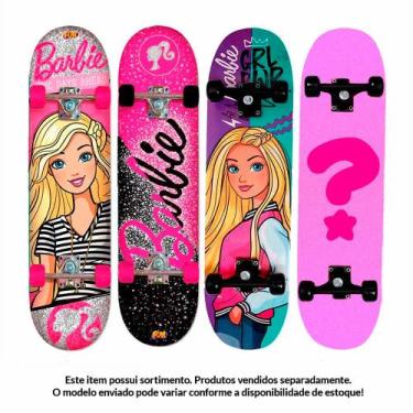 Imagem de Skate com Kit Proteção - Barbie Teen - Sortido - Fun Divirta-se