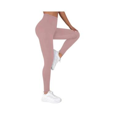 Imagem de Leggings Femininas De Alta Elasticidade Super Macias, Não Transparente