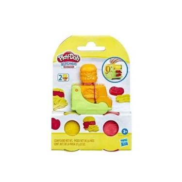 Imagem de Massa de Modelar Hasbro Mini Food Truck Hambúrguer Play-Doh