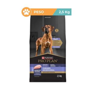 Imagem de Ração Pro Plan Frango Cães Adultos Porte Grande 2,5kg - Purina