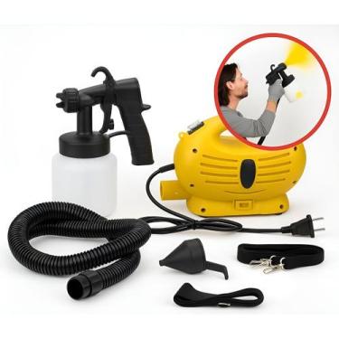 Imagem de Pistola Pintura Pulverizadora Tinta Potente Com Bico 650w Premium - Pi