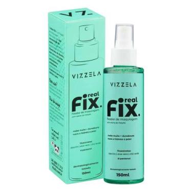Imagem de Fixador de maquiagem real fix 150ml vizzela