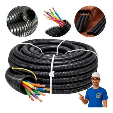 Imagem de Conduíte 32mm 10m Com Guia Interna Alta Performance - maxduto