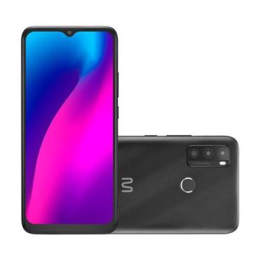 Imagem de Smartphone Multilaser G Max 2 4G 128GB Tela HD 6.5 4GB RAM Câmera Trip