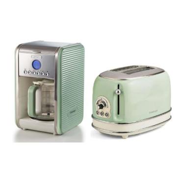 Imagem de Kit Torradeira Cafeteira Elétrica 127V Espresso Programável - Ariete, 