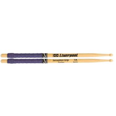 Imagem de Baqueta Para Bateria de Madeira Liverpool EVA 7AM Sensation Grip Serie