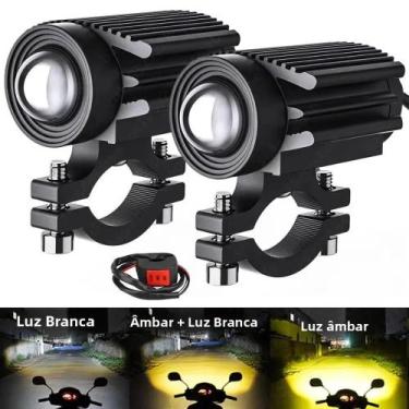Imagem de Luz LED Super Brilhante De 60W Para Motocicleta, Interruptor Para Vesp