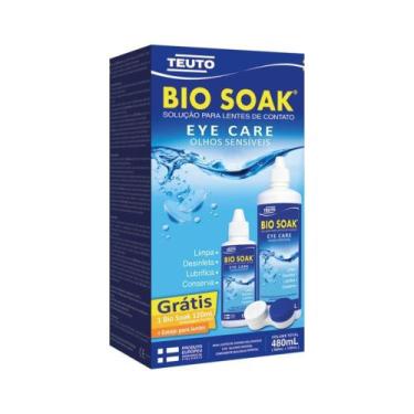 Imagem de Kit Bio Soak Para Lentes 480Ml Com 1 Estojo - Teuto