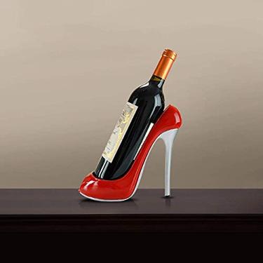 Imagem de Ornamentos modernos e simples para decoração de quarto, personalidade, decoração prática, decoração de balcão de escritório, artesanato, 22 x 10 x 19 cm (cor: vermelho)