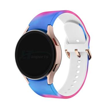 Imagem de Pulseira Feminina Estampada LTIMPORTS, compativel com Galaxy Watch 6 - Galaxy Watch 5 - Galaxy Watch 4 (Doce)