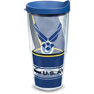 Imagem de Tervis Copo isolado Air Force Made in USA com parede dupla, 680 g, Forever Proud