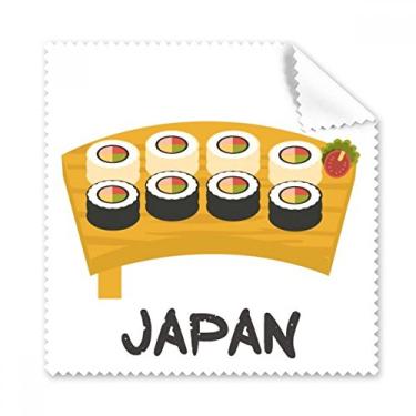 Imagem de Conjunto de sushi japonês tradicional para limpeza de tela de telefone, 5 peças