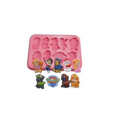 Imagem de Molde De Silicone Patrulha Canina